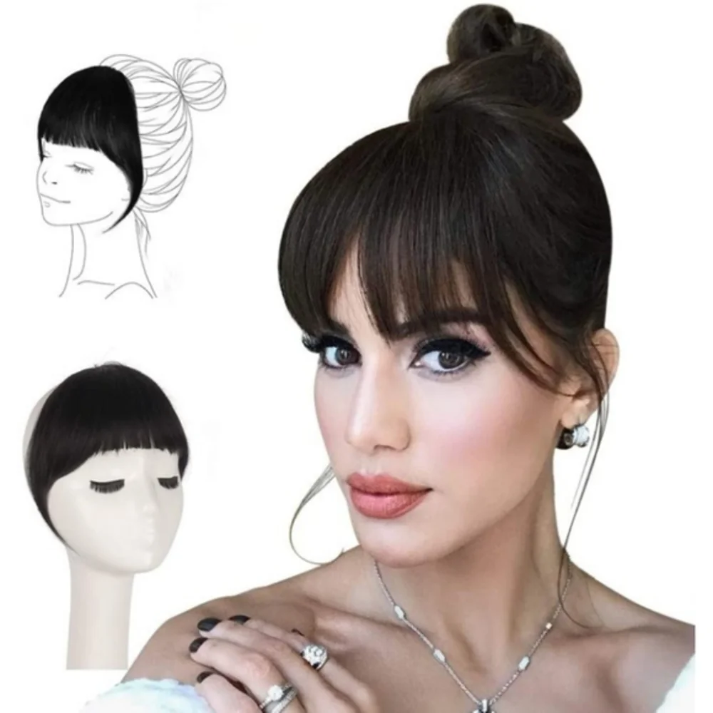 Blooming Hair Fringe Bang  Human Hair Exte…